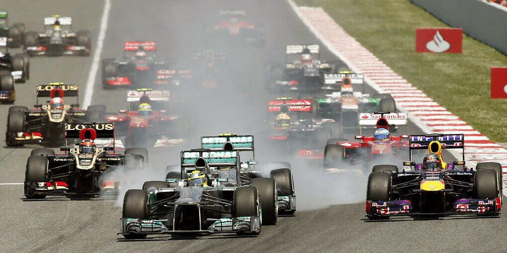 Nico Rosberg (Mercedes) fuhr in Barcelona von der Pole Position und wurde am Ende Sechster