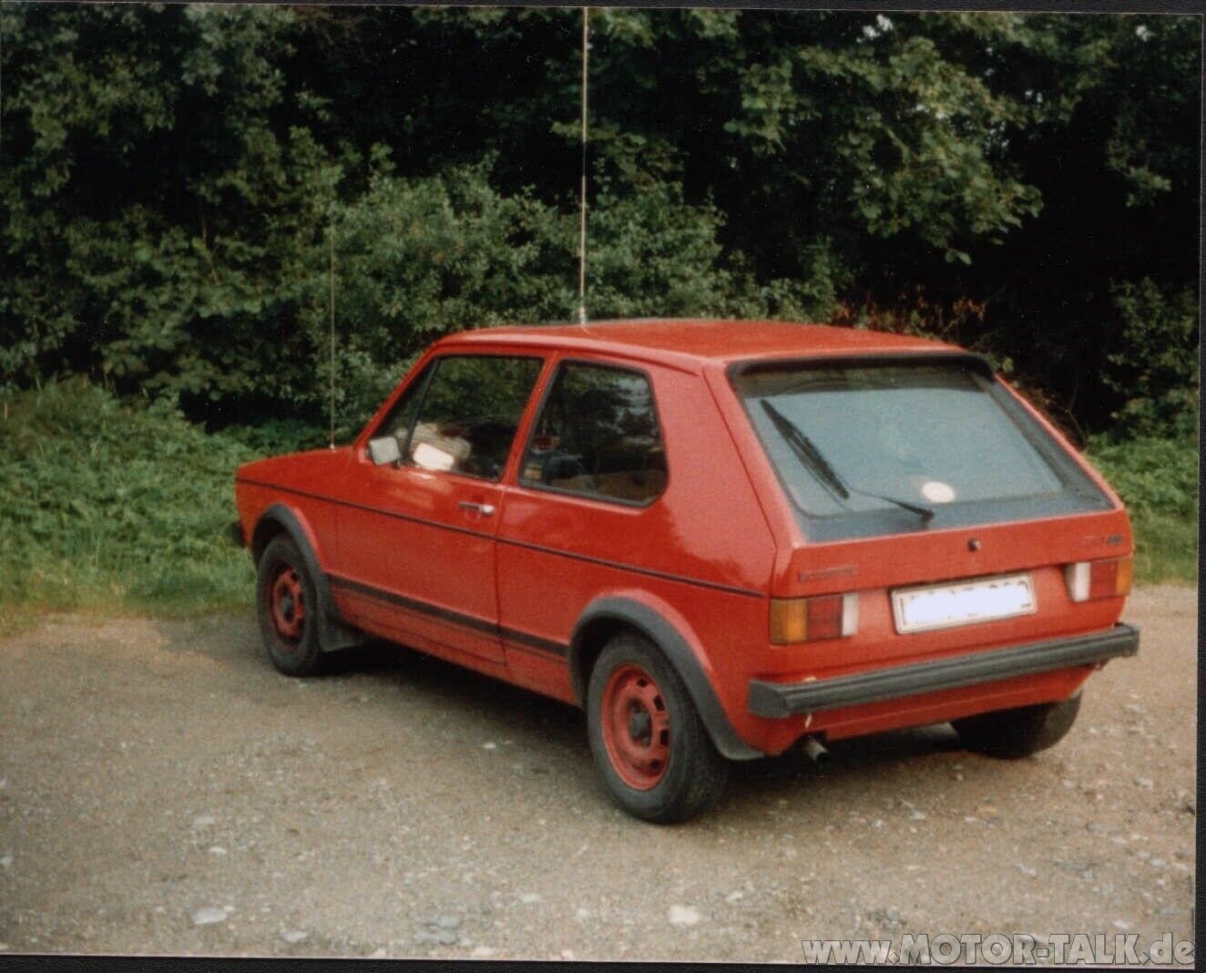 Zeigt her eure gut erhaltenen Golf 1