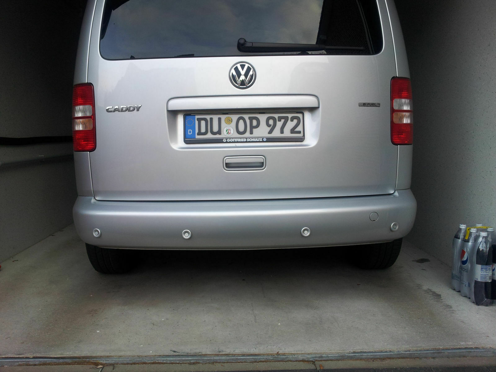 Heute einen kleinen Unfall gehabt