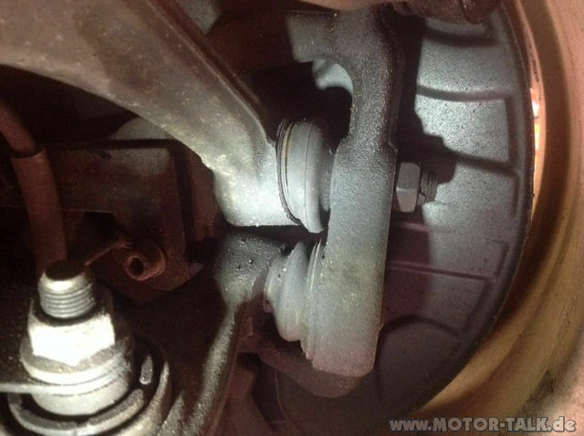 Quietschen beim Lenken - Vorderachs-Gelenke