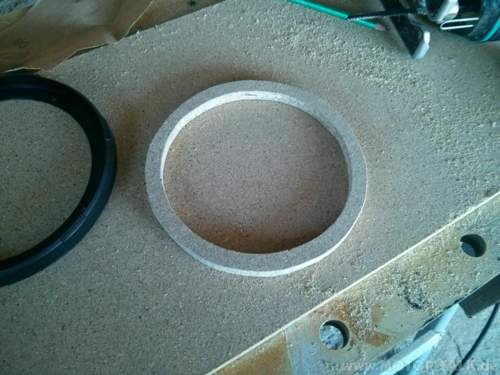 Distanzring - nicht GANZ kreisrung ;)