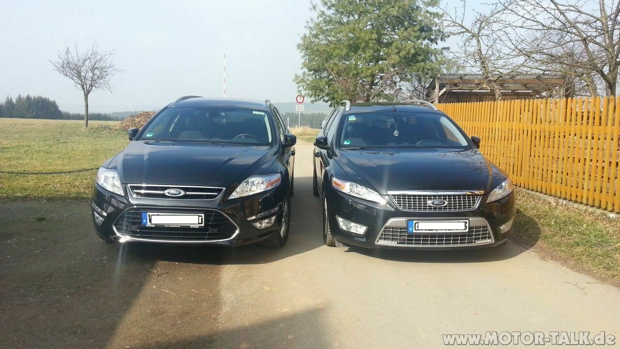 Heckansicht Mondeo Titanium 2.2 TDCI Facelift