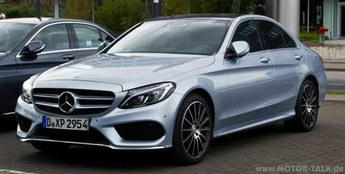 Mercedes-benz-c-220-bluetec-amg-line-w-205-frontansicht-15-maerz-2014-duesseldorf
