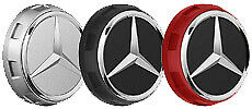 Rote Nabendeckel von der A-Klasse Edition 1