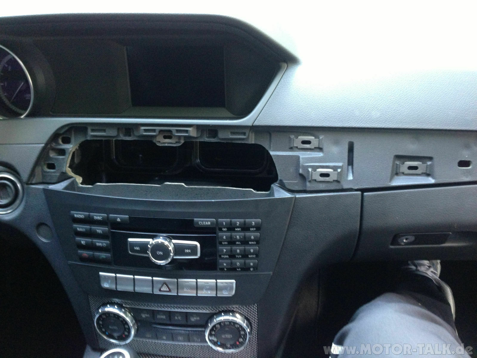 Einfache und günstge Lösung für die Mittelkonsole