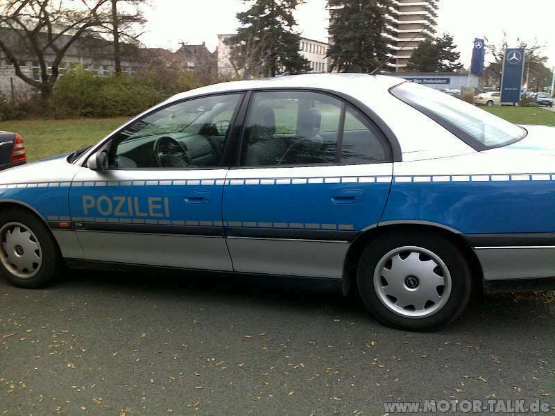 CLK im Polizei-Look