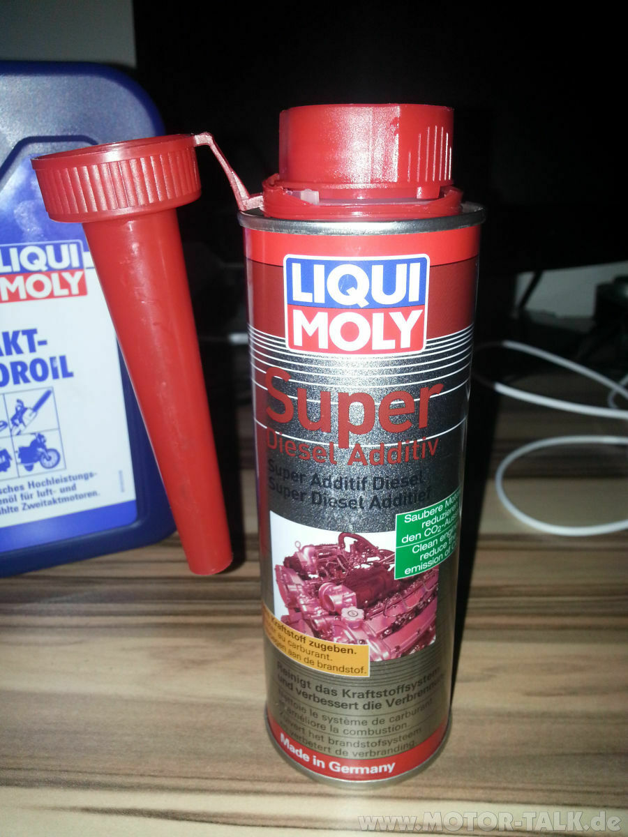 Das Ergebnis: 2-Takt Öl im Diesel!