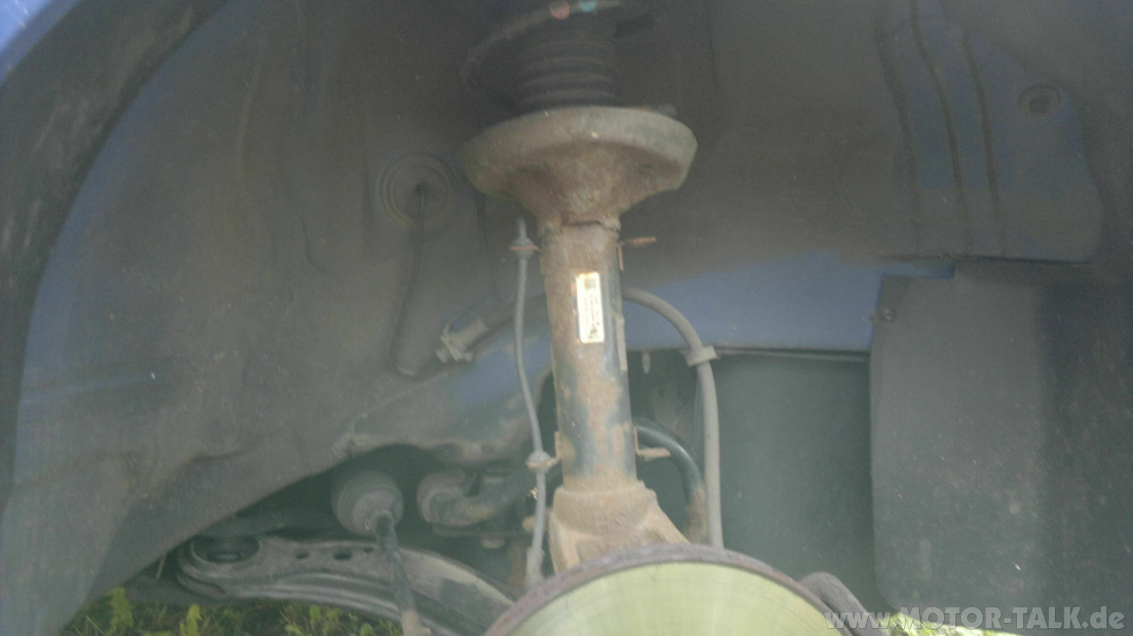 Stumpfer lauter schlag beim einlenken audi a3