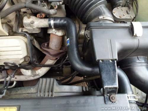 Kühlerschlauch danach