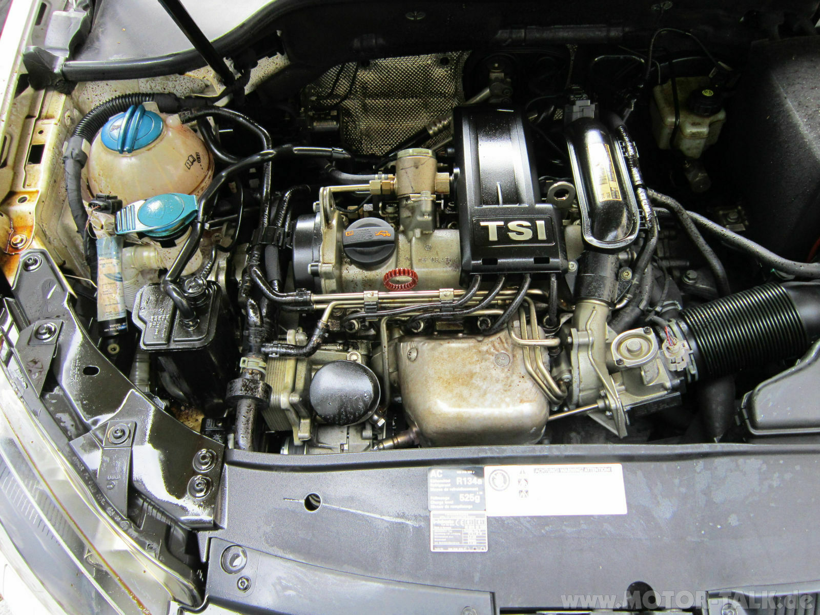 Werkstattpfusch 1,2 TSI Team DSG Öldeckel vergessen zuzuschrauben :(