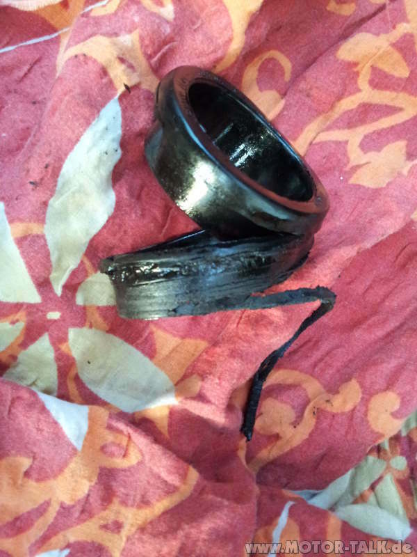 Formdichtung dichtung ladeluftkuehlerschlauch am turbo 525d