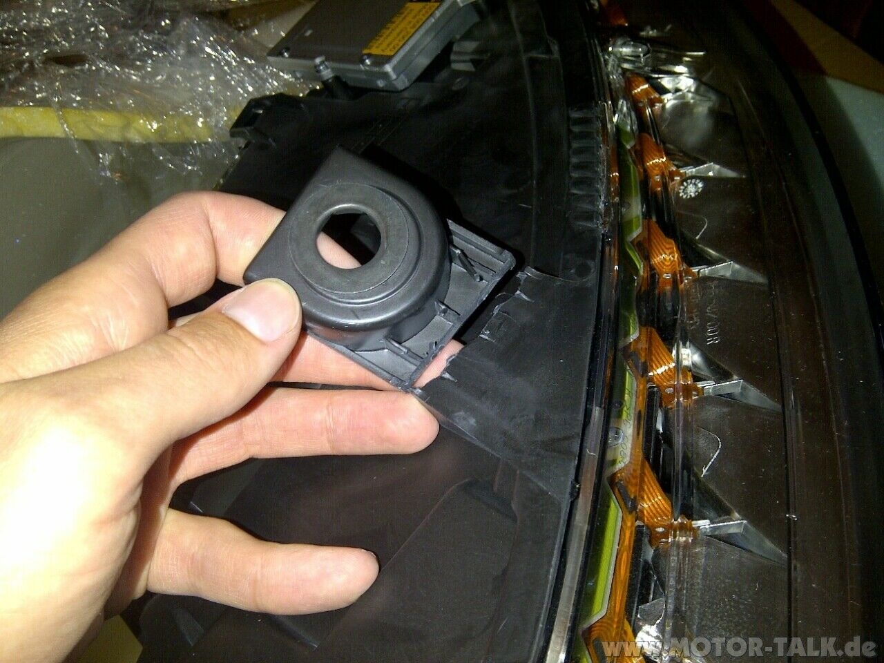 Kurvenlicht anschließen bei RS6 Scheinwerfer