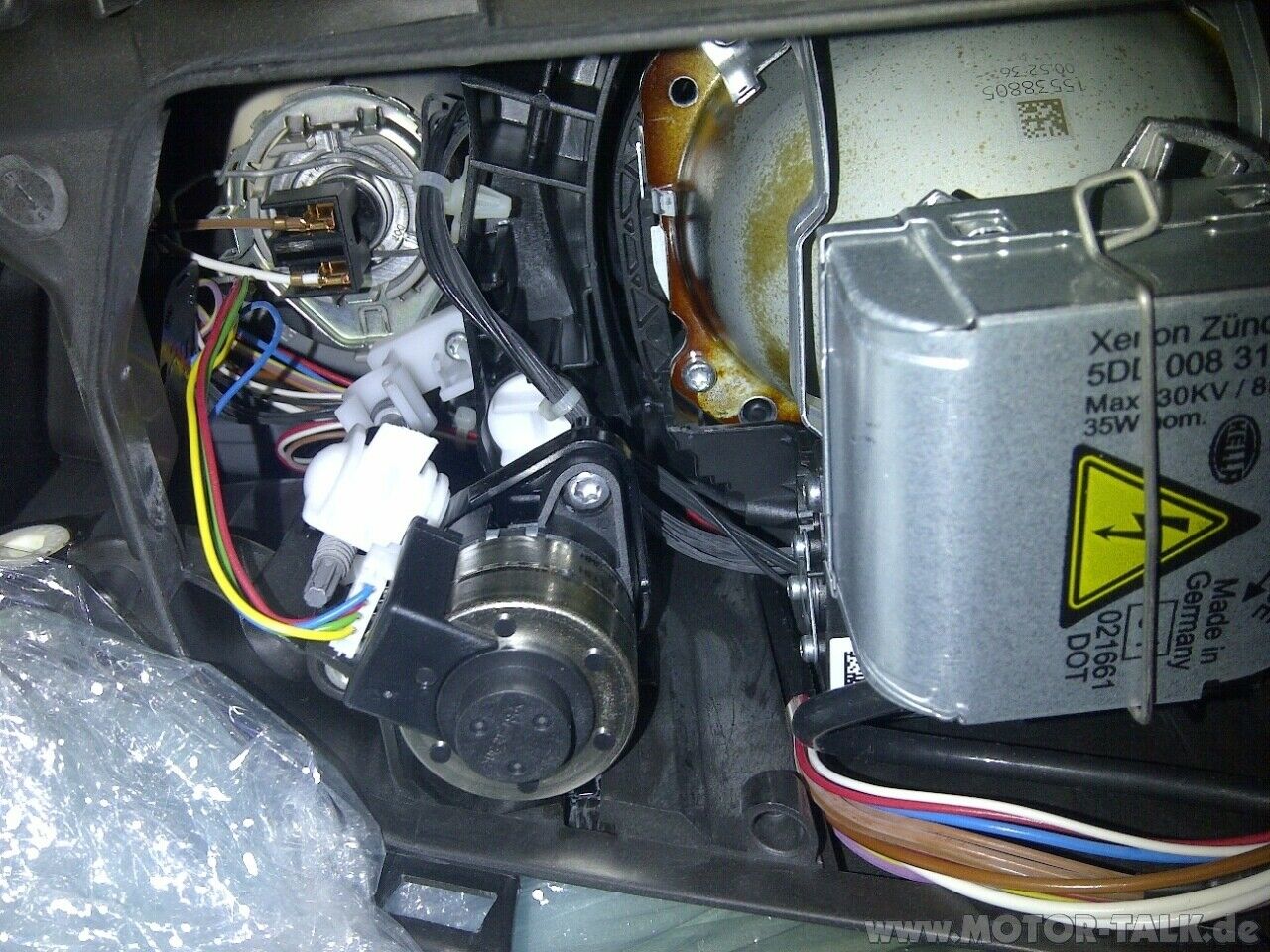 Kurvenlicht anschließen bei RS6 Scheinwerfer