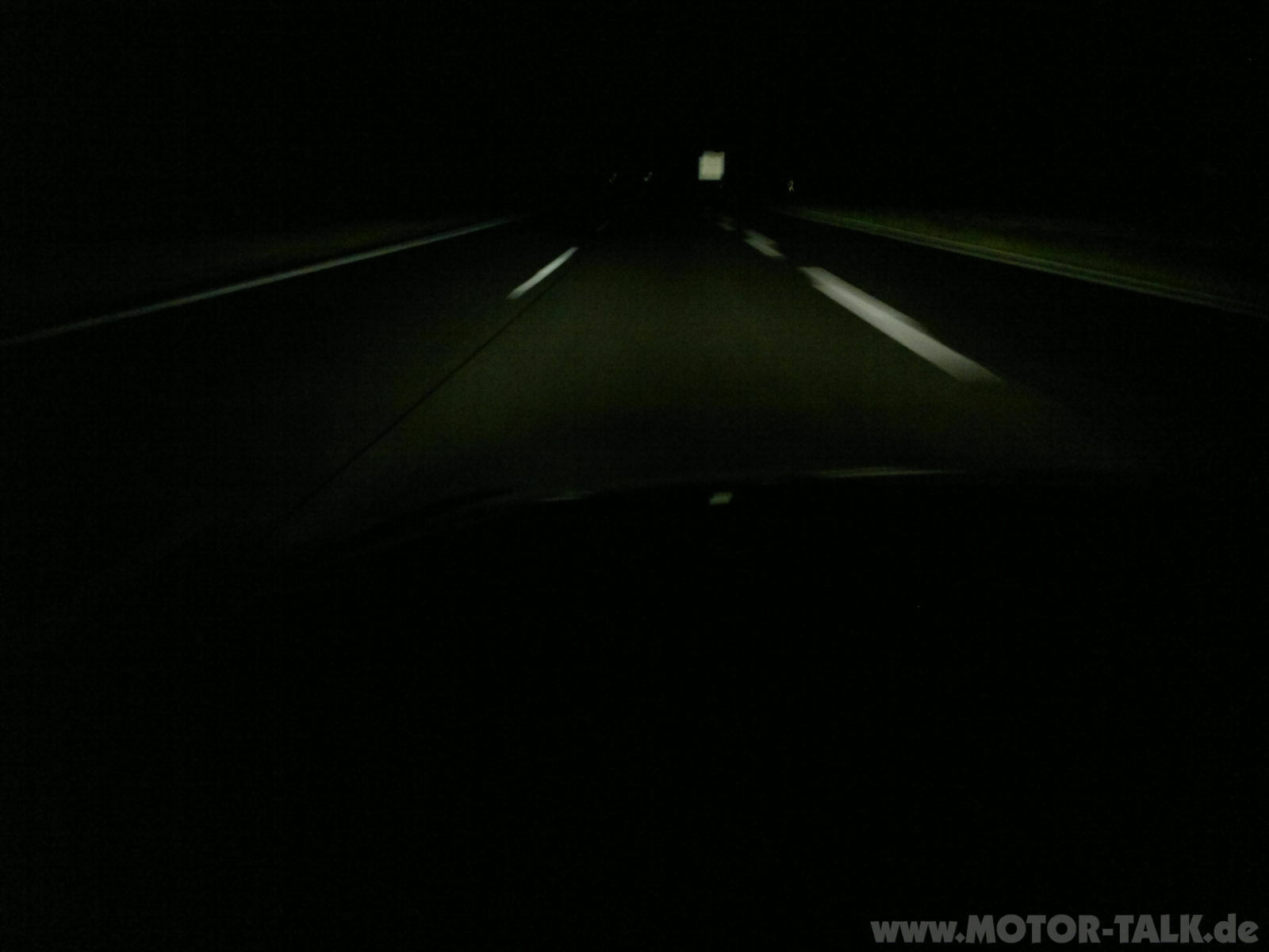Fahrbahnausleuchtung (Reichweite, Intensität) mit Xenon plus nur befriedigend