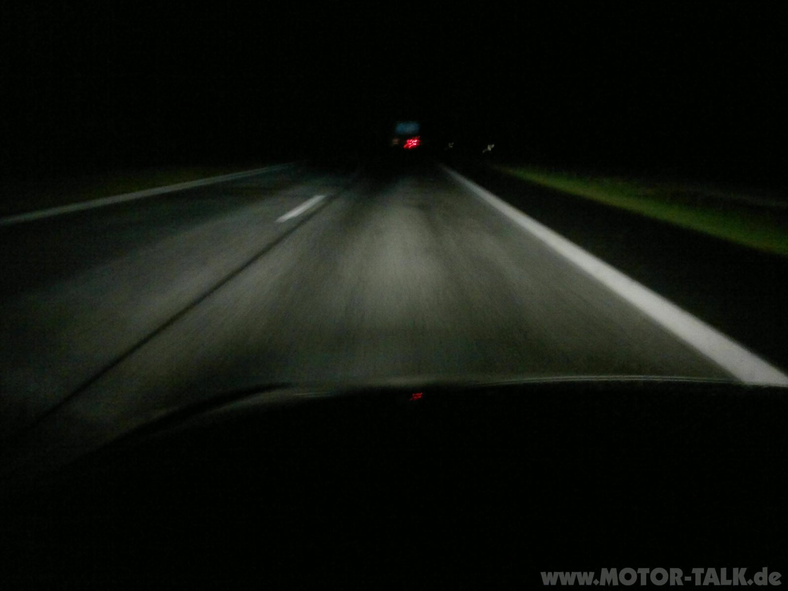 Fahrbahnausleuchtung (Reichweite, Intensität) mit Xenon plus nur befriedigend