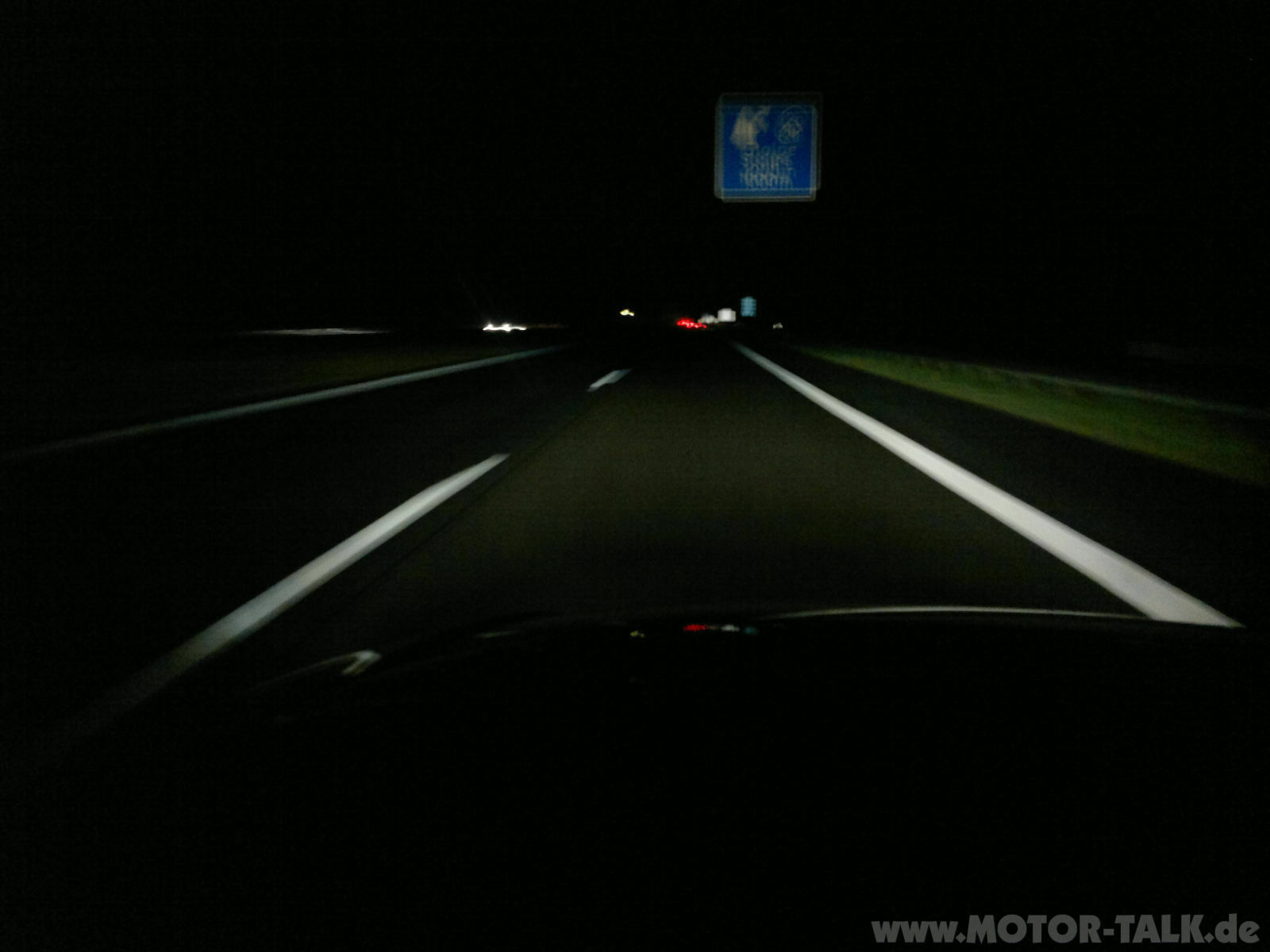 Fahrbahnausleuchtung (Reichweite, Intensität) mit Xenon plus nur befriedigend