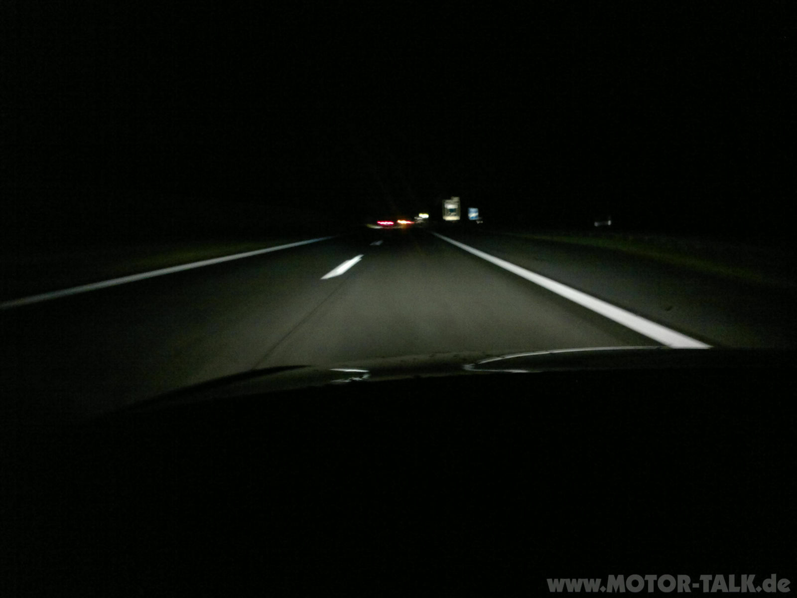 Fahrbahnausleuchtung (Reichweite, Intensität) mit Xenon plus nur befriedigend