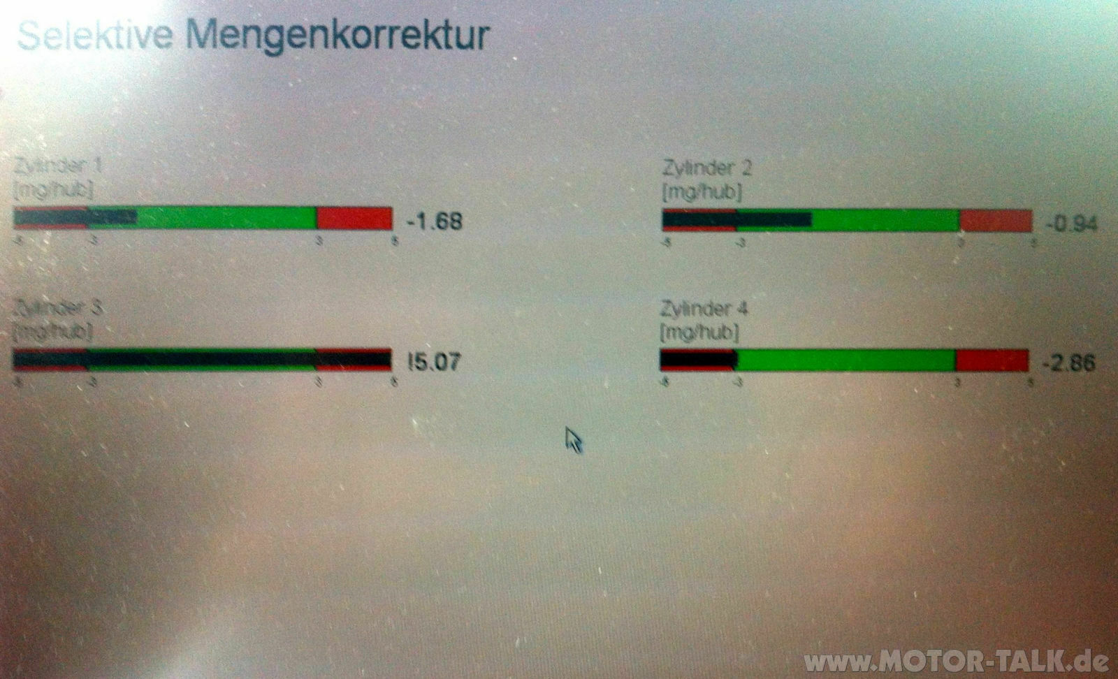 320d ruckelt und hat eine Fehlermeldung