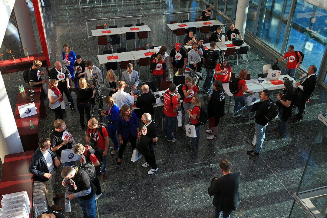 MOTOR-TALK IAA-Tour 2013 bei VW