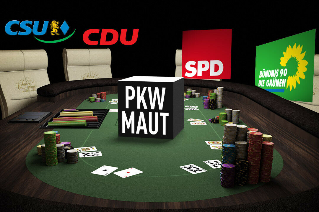 Ein strittiger Punkt beim Koalitionspoker: Die PKW-Maut