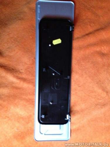 Blende mit Kennzeichen