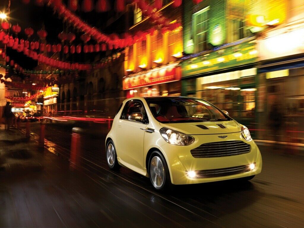 Der Aston Martin Cygnet - die Verwandtschaft zum Toyota iQ ist nicht zu übersehen