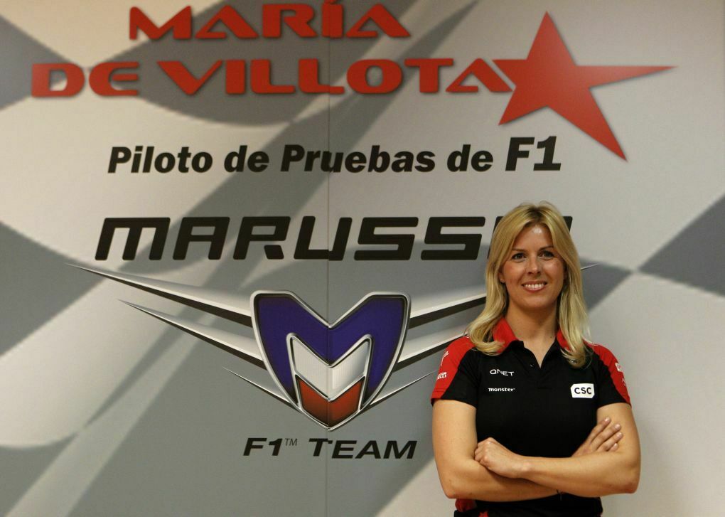 Maria de Villota vor ihrem Unfall