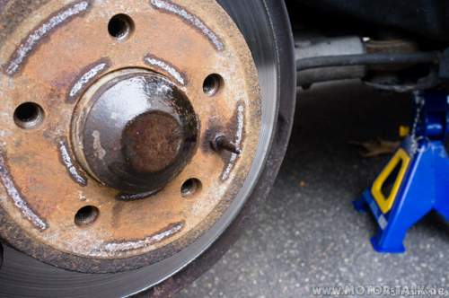 Detail: Bremsscheibe