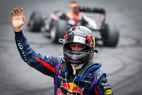 Geschafft: Vettel ist zum vierten Mal Weltmeister