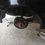 Frisch eingebaute Plusachse