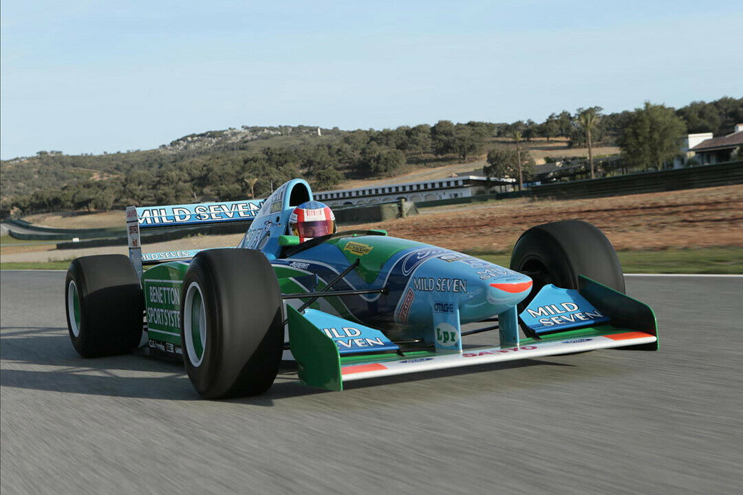 Mit diesem Rennwagen wurde Michael Schumacher das erste Mal F1-Weltmeister