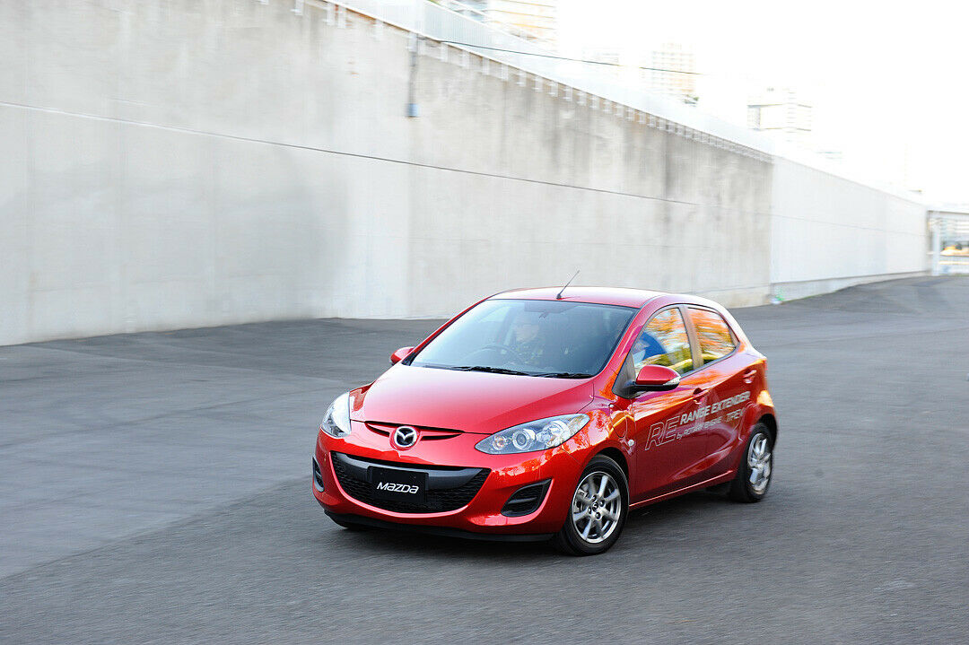 Der Wankelmotor hat eine lange Tradition bei Mazda. Als Reichweitenverlängerung soll er den Sprung in die Zukunft schaffen