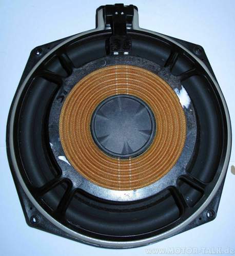 Bass-orangefarbenens-label-oberseite