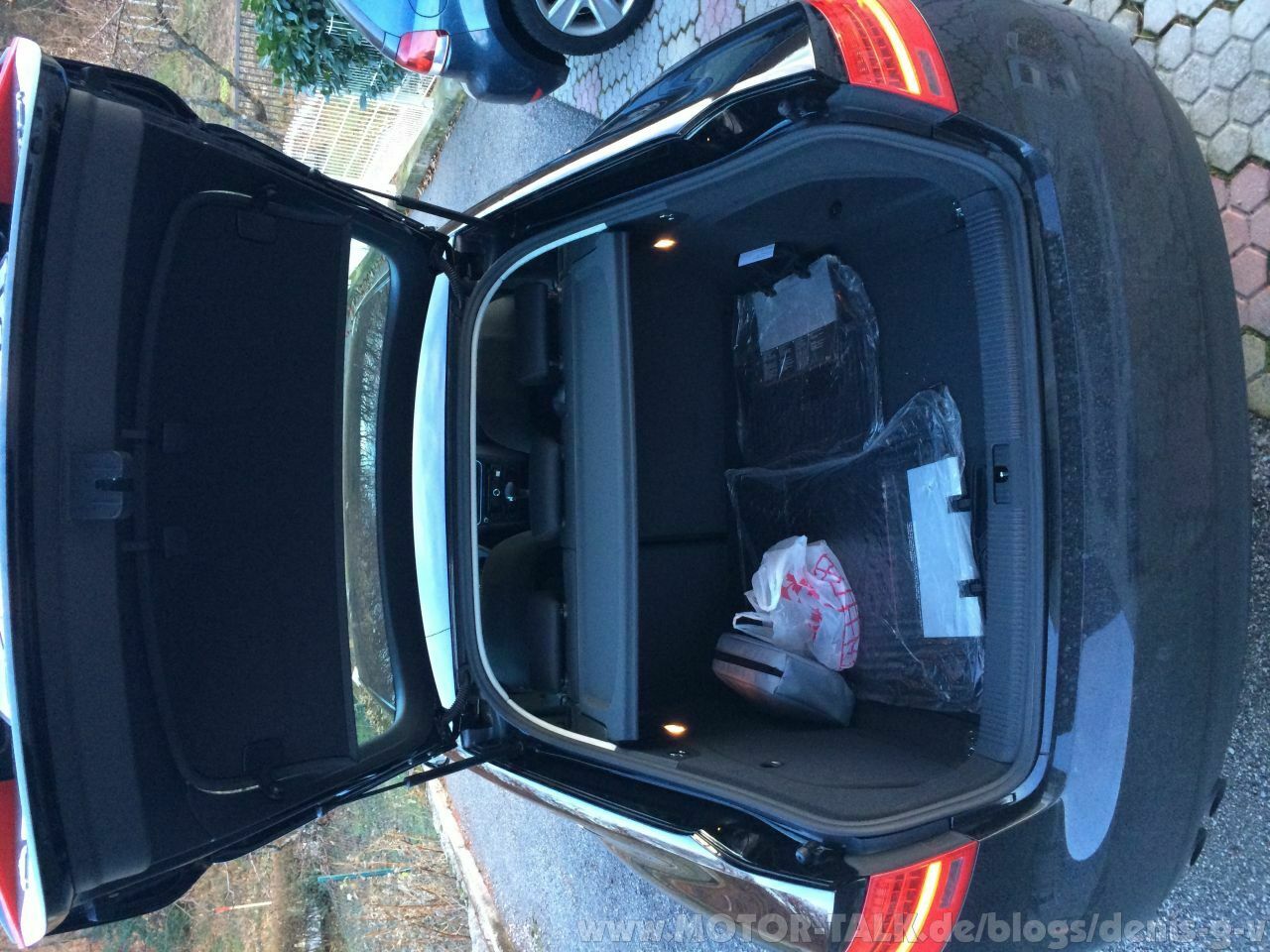 Kofferraum Fahrbericht Audi A5 8T (B8) Sportback 2.0 TDI multitronic