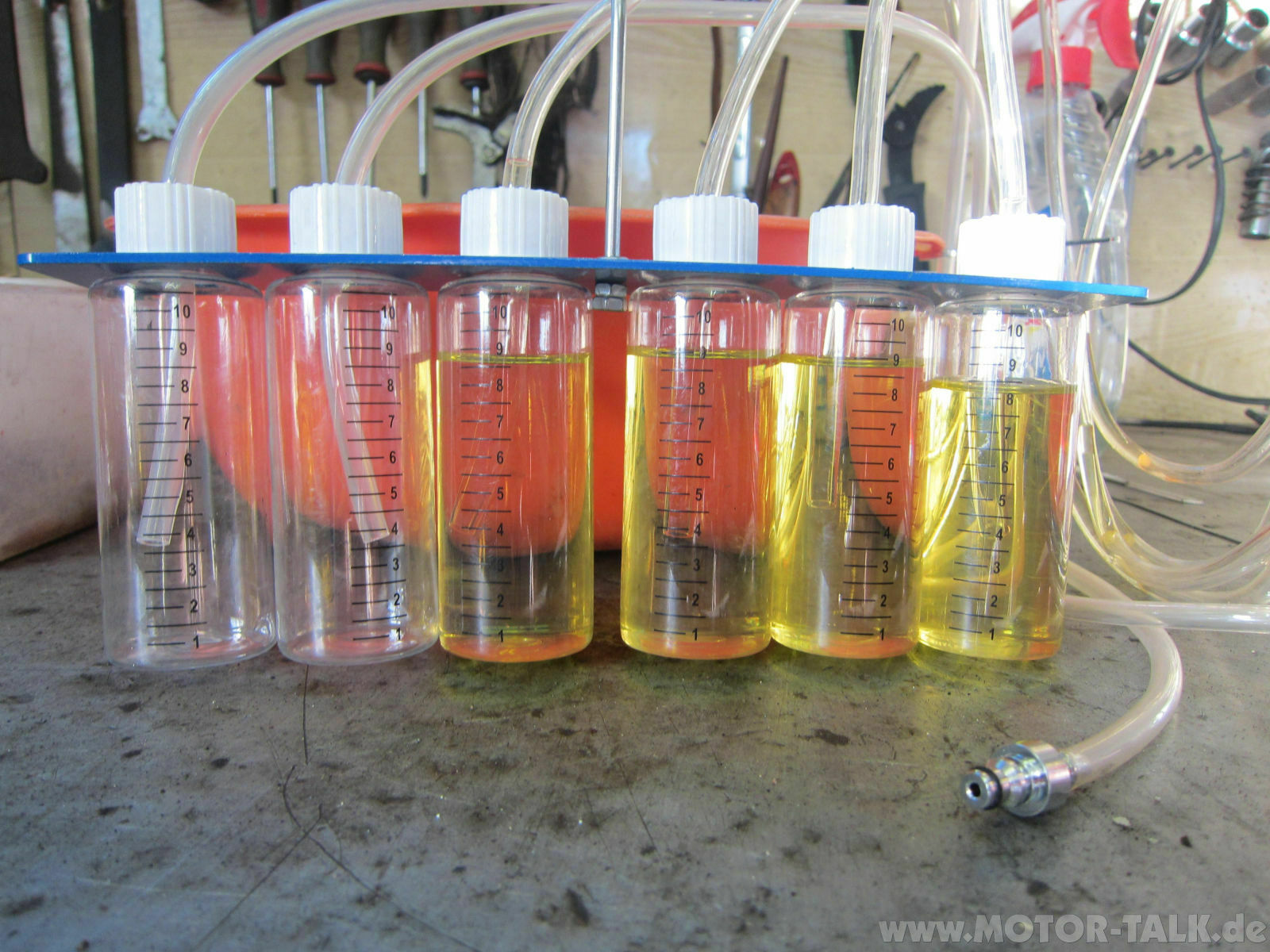 Motorstörung, Glühwendel blinkt