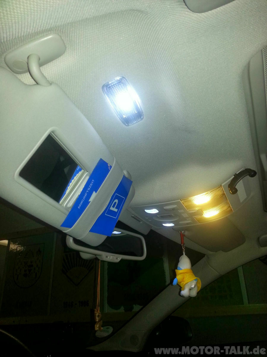 Innenlicht auf LED