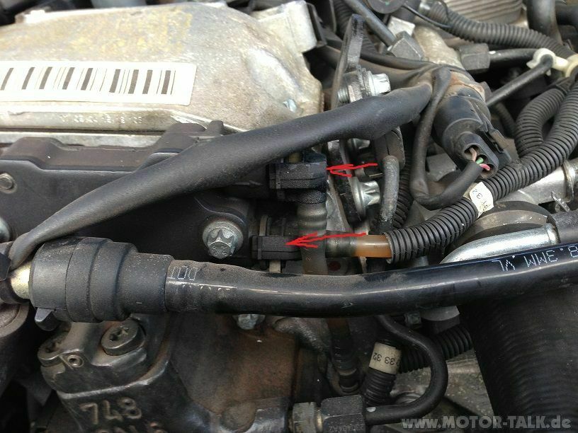 Austausch der Kraftstoffpumpe am Tank beim ML 270 CDI (W163)