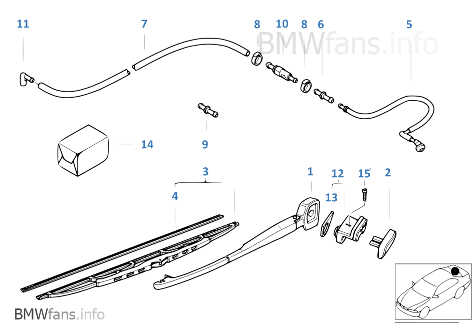 Heckscheibenwischer geht einfach nicht ab