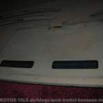 Schiebedachsonnenblende von Innen