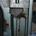 Motorhaube von innen