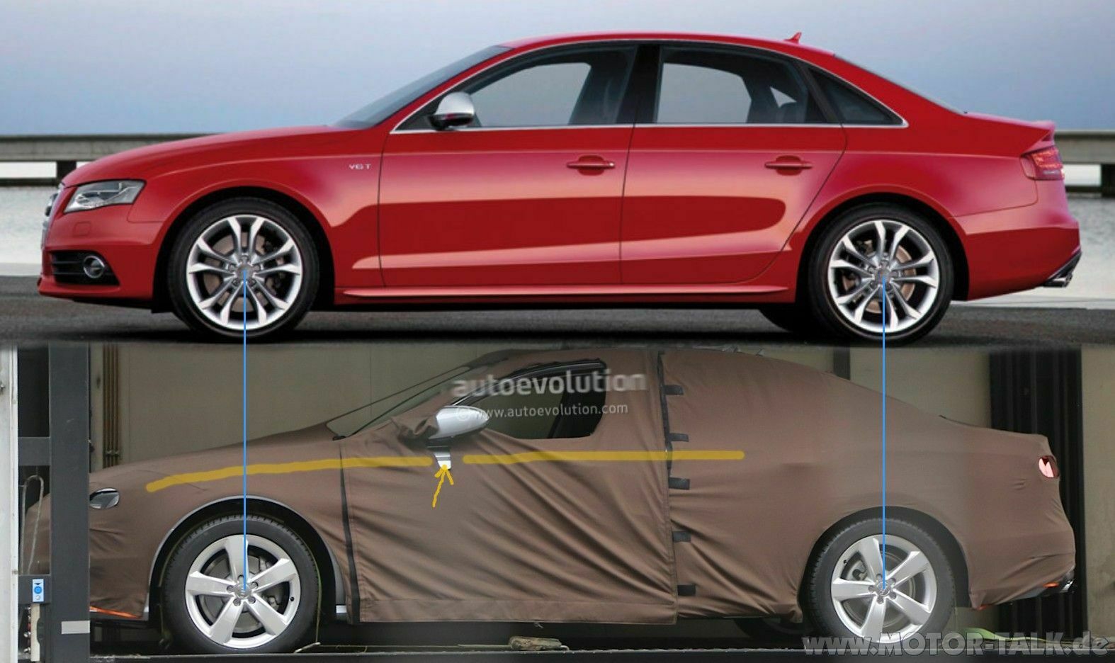 Erste Fotos vom neuen A4 / B9