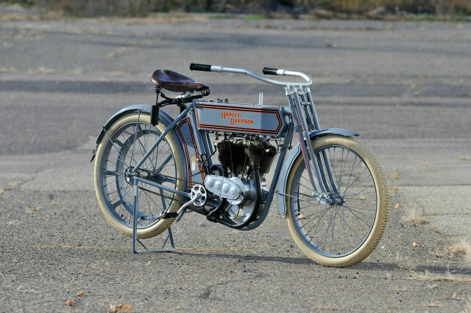 Diese Harley-Davidson 7D Twin ist nun f&uuml;r fast 200.000 Euro versteigert worden