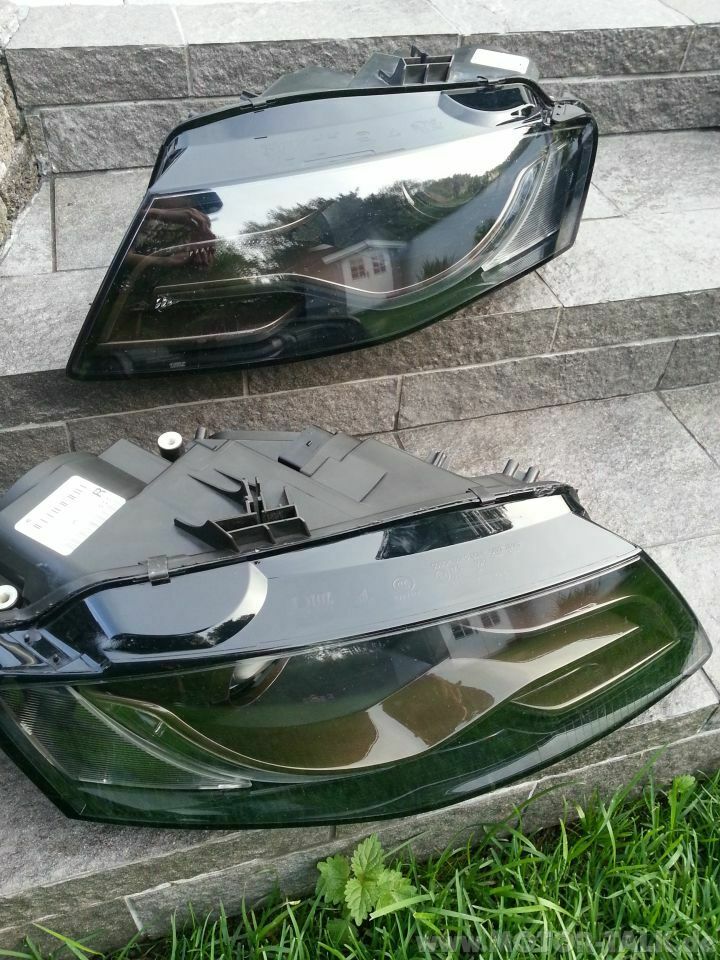 Audi a4 B8/8K Xenonscheinwerfer lackieren