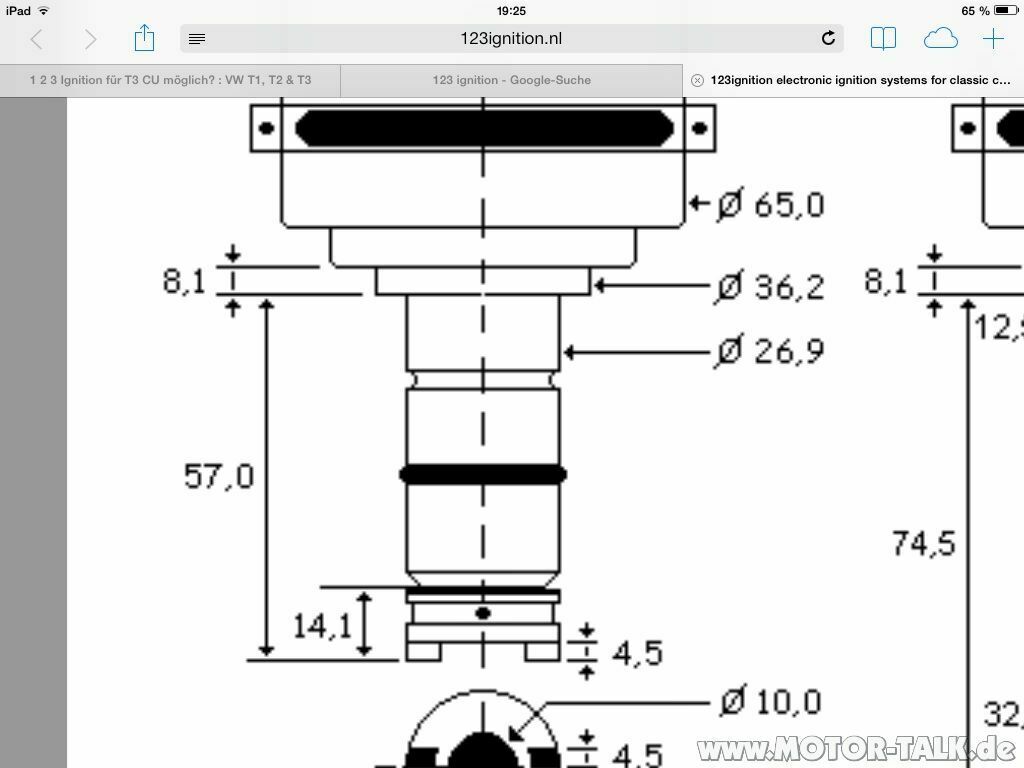 1 2 3 Ignition für T3 CU möglich?