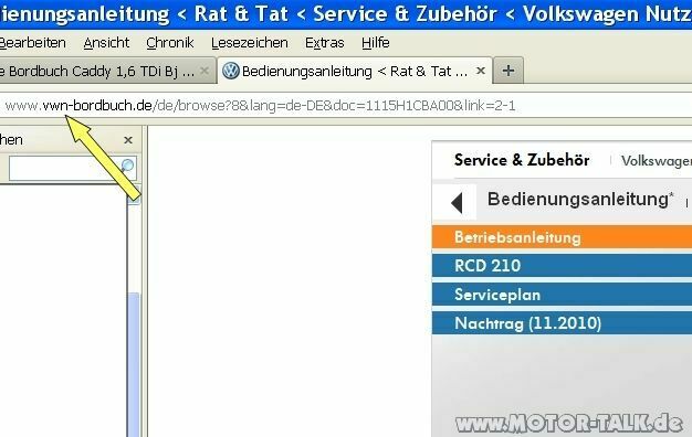 Suche Bordbuch Caddy 1,6 TDi Bj 2013