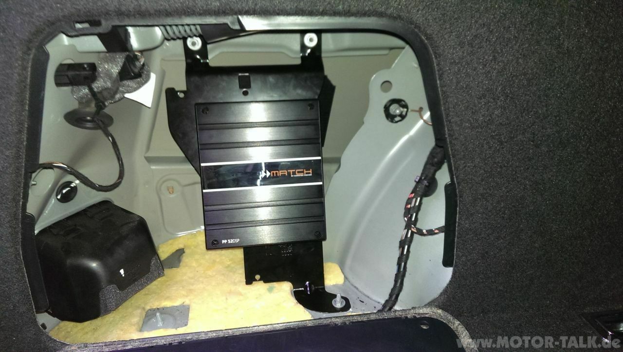 Umbau auf PP52DSP inkl Subwoofer