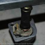 Schlauch auf Ventil mit Hülse