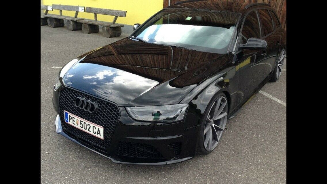RS4 Heckstoßstange an A4