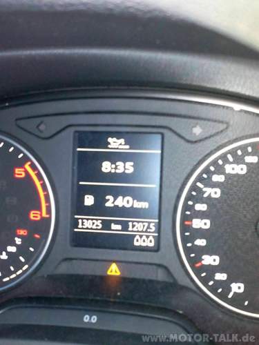 Ölstandsensor Systemfehler Daueranzeige