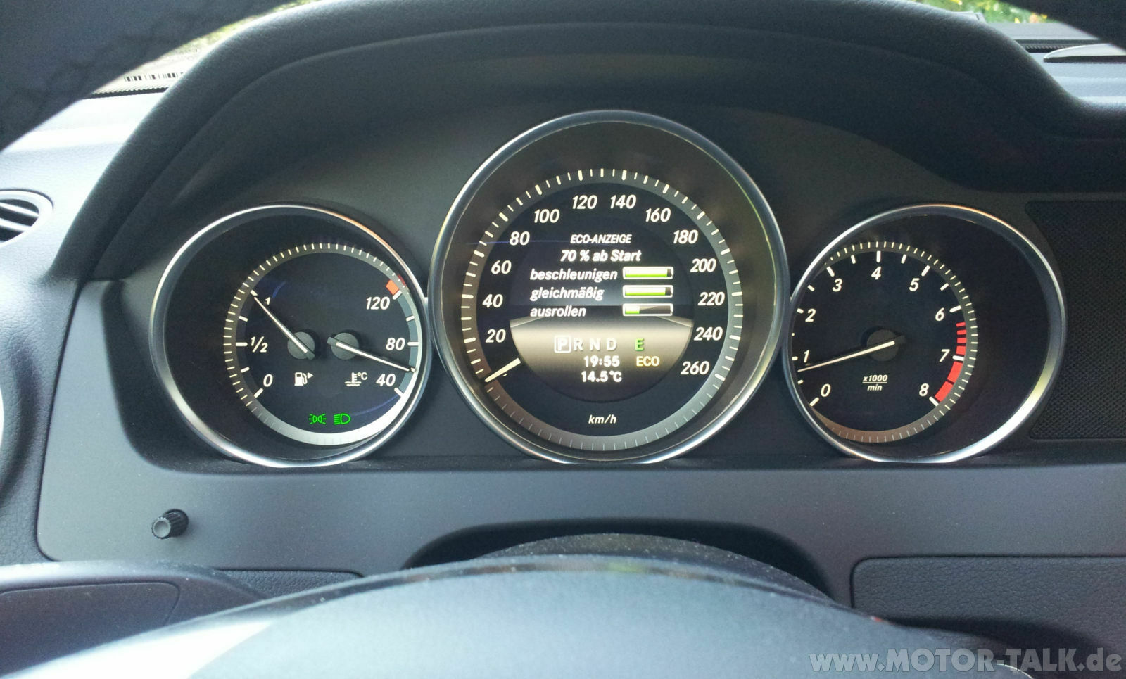 Nach Update silbernes KI aber keine Eco Balken